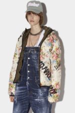 Dsquared2 Iconic Granny's Bunch Flower Puffer