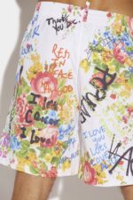 Dsquared2 Iconic Granny's Bunch Pyjama Shorts - Image 3