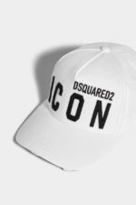 Dsquared2 Iconic GREEN/PURPLE Be Icon Baseball Cap - Image 5