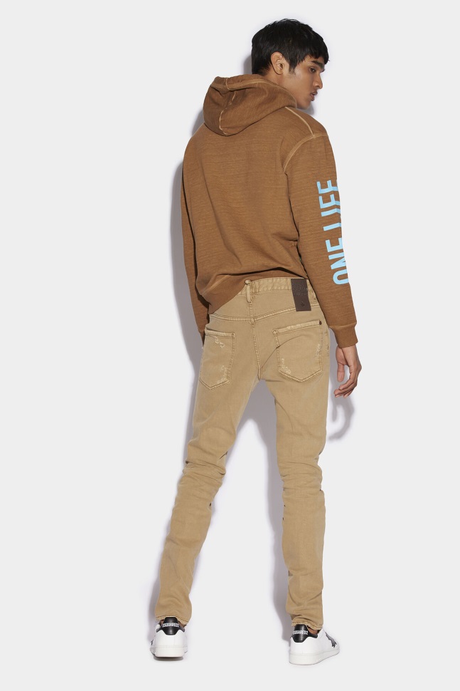 Dsquared2 Iconic Green Tab Partially Organic Cotton Cool Guy Jeans - Image 2
