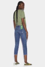 Dsquared2 Iconic Green Tab Partially Organic Cotton Jennifer Jeans - Image 2