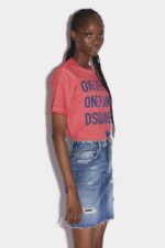 Dsquared2 Iconic Green Tab Partially Organic Cotton Mini Skirt - Image 3