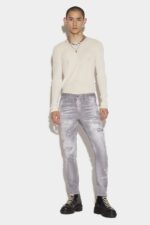 Dsquared2 Iconic Grey Denim Wash Skater Jeans