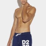 Dsquared2 Iconic Grunge Fairytale Midi Boxer D2 FANTASY