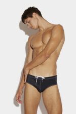 Dsquared2 Iconic Grunge Fairytale Swim Brief D2 BLACK - Image 2