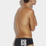 Dsquared2 Iconic Grunge Fairytale Swim Brief D2 BLACK