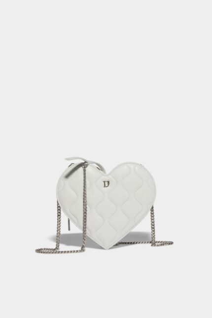 Dsquared2 Iconic Heart Bag WHITE