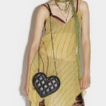 Dsquared2 Iconic Heart Bag WHITE/BLACK