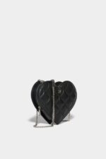 Dsquared2 Iconic Heart Bag WHITE/BLACK - Image 4