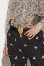 Dsquared2 Iconic Heart Belt BLACK - Image 5