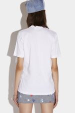Dsquared2 Iconic Heart Me T-Shirt D2 WHITE - Image 2