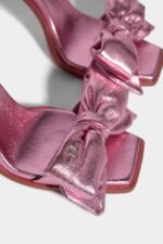 Dsquared2 Iconic Honey Bow Heeled Sandals - Image 4