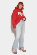 Dsquared2 Iconic Honey Light Wash High Waisted Bell Bottom Jeans - Image 3