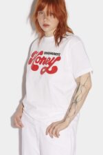Dsquared2 Iconic Honey T-Shirt WHITE/BLACK
