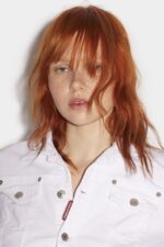 Dsquared2 Iconic Honey Twiggy Jean Jacket D2 WHITE - Image 4