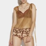 Dsquared2 Iconic Hot Pants FANTASY/BROWN