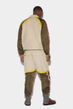 Dsquared2 Iconic Hybrid Sport Tape Trousers WHITE - Image 2