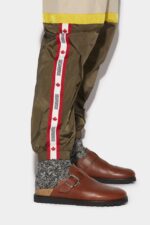 Dsquared2 Iconic Hybrid Sport Tape Trousers WHITE - Image 4