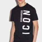 Dsquared2 Iconic Icon Cool T-Shirt WHITE/BLACK