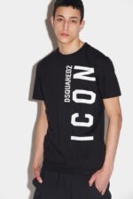 Dsquared2 Iconic Icon Cool T-Shirt WHITE/BLACK
