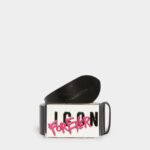 Dsquared2 Iconic Icon Forever Plaque Belt