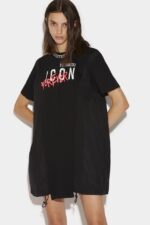 Dsquared2 Iconic Icon Forever T-Shirt Dress