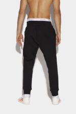 Dsquared2 Iconic Icon Ski Joggers WHITE/BLACK - Image 2