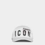 Dsquared2 Iconic Icon Spray Baseball Cap BLACK/FANTASY