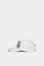 Dsquared2 Iconic Icon Spray Baseball Cap BLACK/FANTASY - Image 3