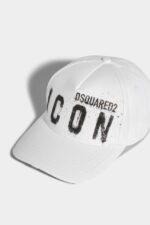 Dsquared2 Iconic Icon Spray Baseball Cap BLACK/FANTASY - Image 5