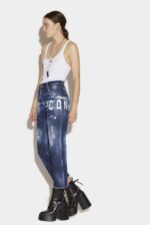 Dsquared2 Iconic Icon Spray Boston Denim Jeans - Image 4