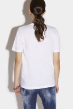 Dsquared2 Iconic Icon Spray T-Shirt - Image 3
