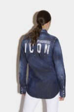 Dsquared2 Iconic Icon Western Shirt - Image 3
