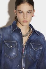Dsquared2 Iconic Icon Western Shirt - Image 4