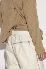 Dsquared2 Iconic IVORY Parachute Trousers - Image 4