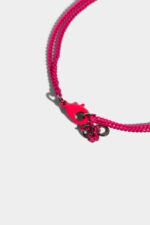 Dsquared2 Iconic Jesus Bracelets BLACK/ORANGE FLUO - Image 3