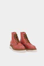 Dsquared2 Iconic Joe Ankle Boots RED - Image 3