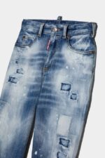 Dsquared2 Iconic Kids Denim Jeans BLUE - Image 3