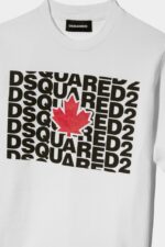 Dsquared2 Iconic Kids DS2 T-Shirt WHITE - Image 3