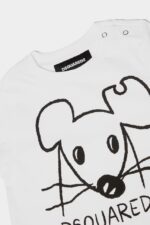 Dsquared2 Iconic Kids T-Shirt WHITE DS2 - Image 3