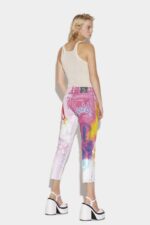 Dsquared2 Iconic L.A. Customized Skinny Dan Cropped Jeans - Image 2