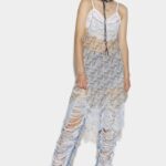 Dsquared2 Iconic Lace Cami Dress BLACK