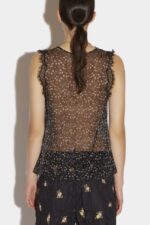 Dsquared2 Iconic Lace Sleeveless Top - Image 2
