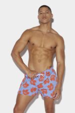 Dsquared2 Iconic Leaf Swim Brief BLUE