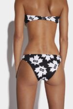 Dsquared2 Iconic Leaf Swim Brief D2 BLACK - Image 4