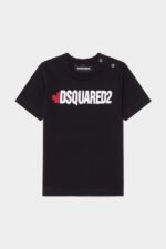 Dsquared2 Iconic LEMON YELLOW/BLACK D2Kids T-Shirt