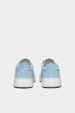 Dsquared2 Iconic LIGHT BLUE/BROWN Bumper Sneakers D2 - Image 2