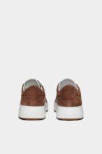 Dsquared2 Iconic LIGHT BLUE/BROWN Bumper Sneakers D2 BROWN - Image 2