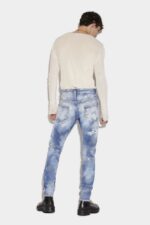 Dsquared2 Iconic Light Camo Glitter Wash Cool Guy Jeans - Image 2