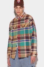 Dsquared2 Iconic Lined Drop Over Shirt